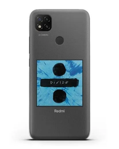 Чехол Ed Sheeran Divide силиконовый для Xiaomi Redmi 9C