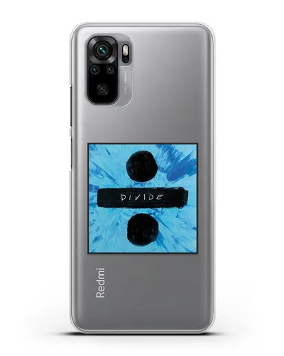 Чехол Ed Sheeran Divide силиконовый для Xiaomi Redmi Note 10S