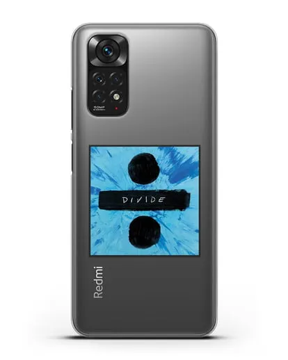 Чехол Ed Sheeran Divide силиконовый для Xiaomi Redmi Note 11