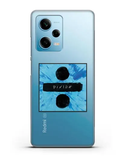 Чехол Ed Sheeran Divide силиконовый для Xiaomi Redmi Note 12 5G