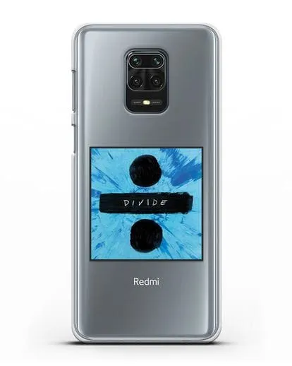 Чехол Ed Sheeran Divide силиконовый для Xiaomi Redmi Note 9 Pro