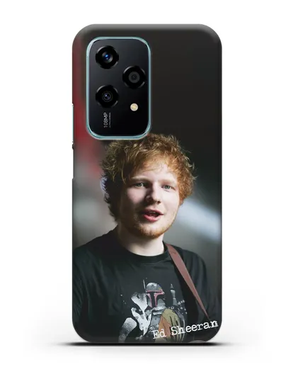 Чехол с фотографией Ed Sheeran силиконовый для Honor 200 Lite