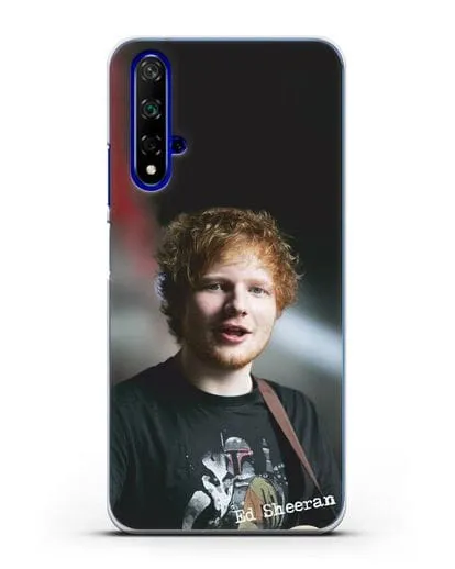 Чехол с фотографией Ed Sheeran силиконовый для Honor 20