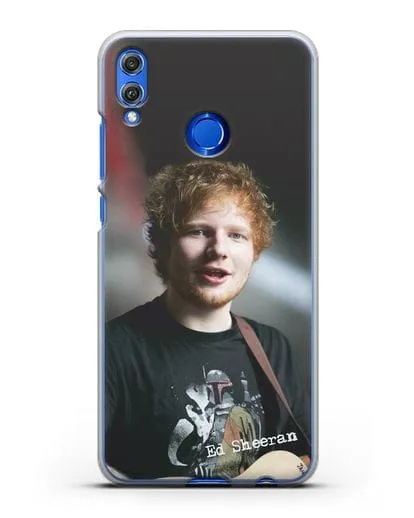 Чехол с фотографией Ed Sheeran силиконовый для Honor 8X