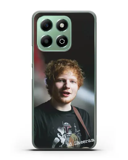 Чехол с фотографией Ed Sheeran силиконовый для Honor X6b