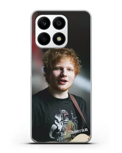 Чехол с фотографией Ed Sheeran силиконовый для Honor X8a
