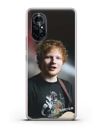 Чехол с фотографией Ed Sheeran силиконовый для Huawei Nova 8
