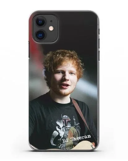 Чехол с фотографией Ed Sheeran силиконовый для iPhone 11