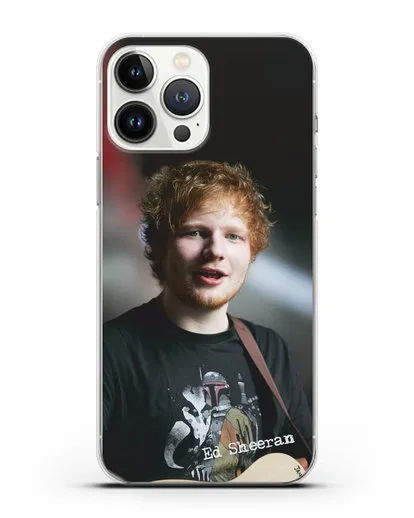 Чехол с фотографией Ed Sheeran силиконовый для iPhone 13 Pro Max
