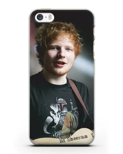 Чехол с фотографией Ed Sheeran силиконовый для iPhone 5/5s/SE
