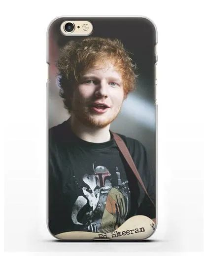 Чехол с фотографией Ed Sheeran силиконовый для iPhone 6