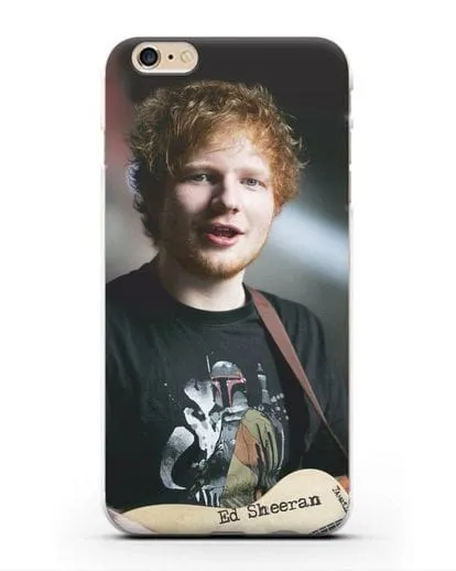 Чехол с фотографией Ed Sheeran силиконовый для iPhone 6s Plus