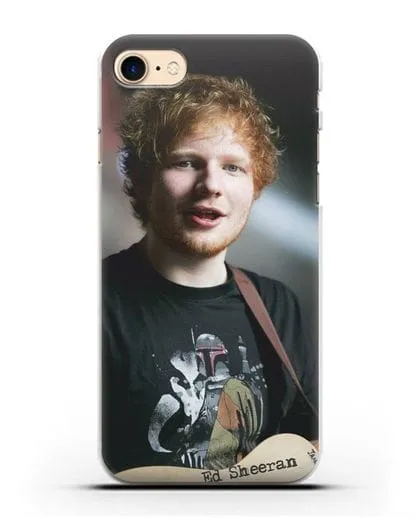 Чехол с фотографией Ed Sheeran силиконовый для iPhone 8
