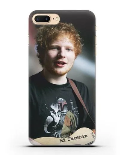 Чехол с фотографией Ed Sheeran силиконовый для iPhone 7 Plus