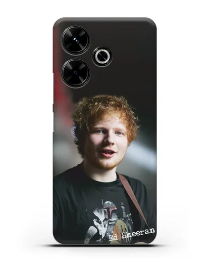 Чехол с фотографией Ed Sheeran силиконовый для Xiaomi Poco M6