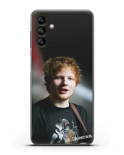 Чехол с фотографией Ed Sheeran силиконовый для Samsung Galaxy A04s [SM-A047]