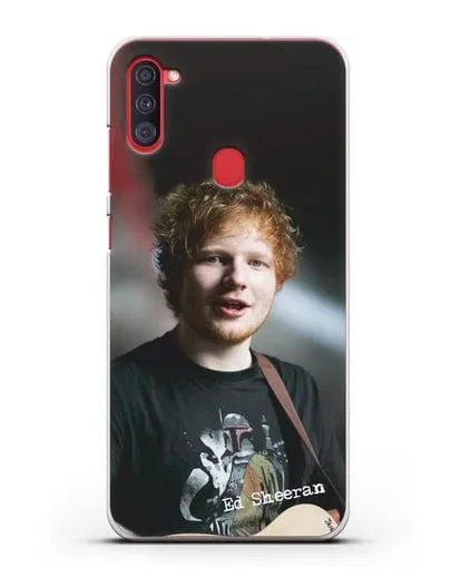 Чехол с фотографией Ed Sheeran силиконовый для Samsung Galaxy A11 [SM-A115F]