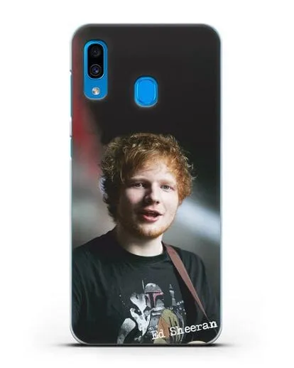 Чехол с фотографией Ed Sheeran силиконовый для Samsung Galaxy A30 [SM-A305FN]