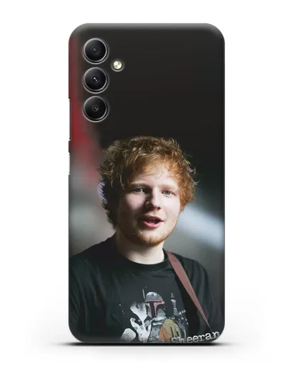 Чехол с фотографией Ed Sheeran силиконовый для Samsung Galaxy A34 [SM-A346]