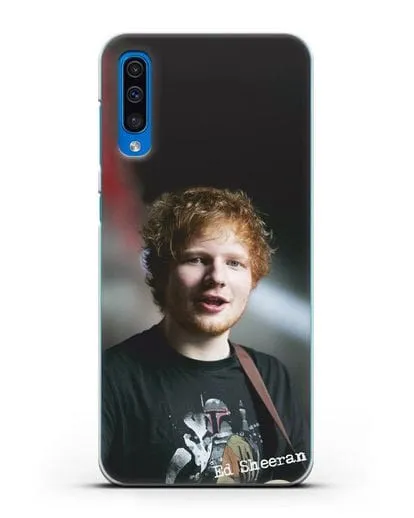 Чехол с фотографией Ed Sheeran силиконовый для Samsung Galaxy A50