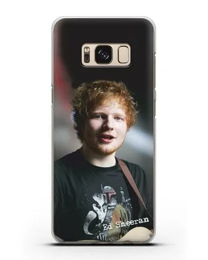 Чехол с фотографией Ed Sheeran силиконовый для Samsung Galaxy S8 Plus [SM-G955F]