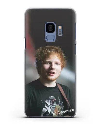 Чехол с фотографией Ed Sheeran силиконовый для Samsung Galaxy S9 [SM-G960F]