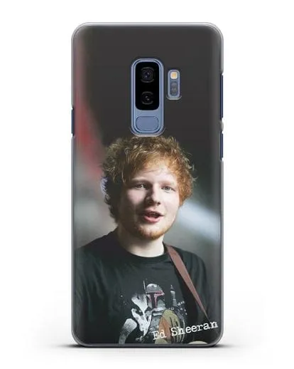 Чехол с фотографией Ed Sheeran силиконовый для Samsung Galaxy S9 Plus [SM-G965F]