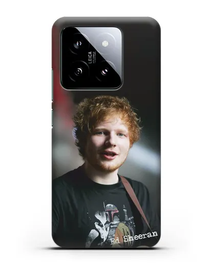 Чехол с фотографией Ed Sheeran силиконовый для Xiaomi 14