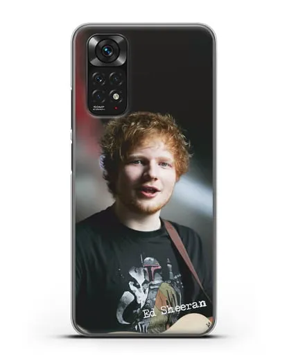 Чехол с фотографией Ed Sheeran силиконовый для Xiaomi Redmi Note 11