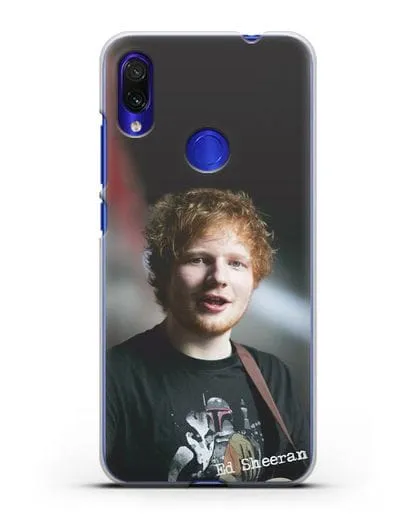 Чехол с фотографией Ed Sheeran силиконовый для Xiaomi Redmi Note 7