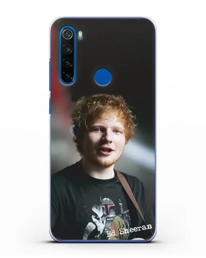 Чехол с фотографией Ed Sheeran силиконовый для Xiaomi Redmi Note 8