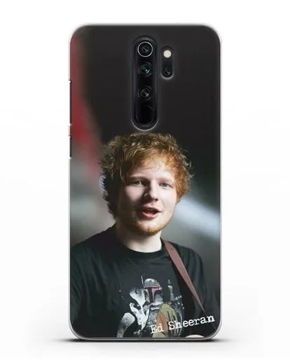 Чехол с фотографией Ed Sheeran силиконовый для Xiaomi Redmi Note 8 Pro