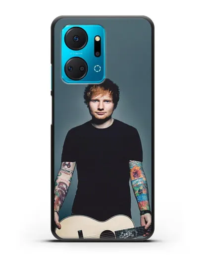 Чехол с картинкой Ed Sheeran силиконовый для Honor X7a Plus