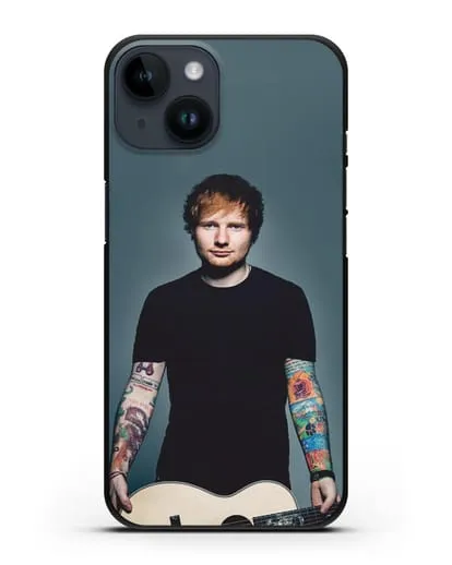 Чехол с картинкой Ed Sheeran силиконовый для iPhone 14