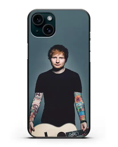 Чехол с картинкой Ed Sheeran силиконовый для iPhone 15 Plus