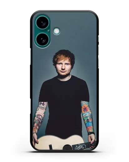Чехол с картинкой Ed Sheeran силиконовый для iPhone 16 Plus