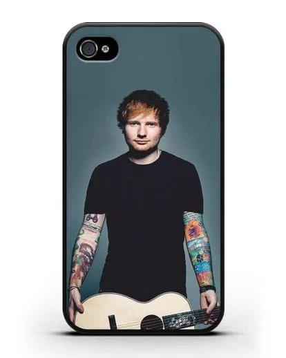 Чехол с картинкой Ed Sheeran силиконовый для iPhone 4/4s