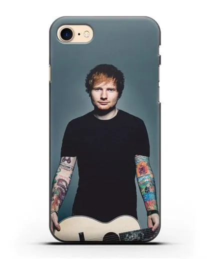 Чехол с картинкой Ed Sheeran силиконовый для iPhone 8