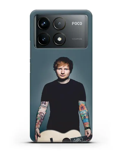 Чехол с картинкой Ed Sheeran силиконовый для Xiaomi Poco F6 Pro