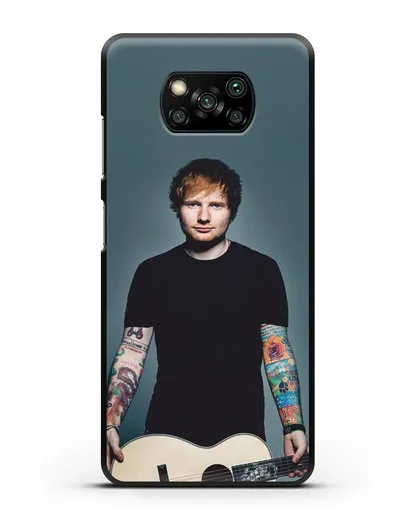 Чехол с картинкой Ed Sheeran силиконовый для Xiaomi Poco X3 Pro