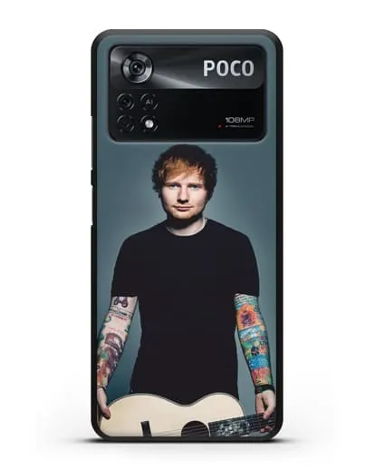 Чехол с картинкой Ed Sheeran силиконовый для Xiaomi Poco X4 Pro