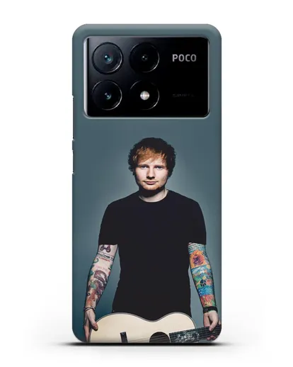 Чехол с картинкой Ed Sheeran силиконовый для Xiaomi Poco X6 Pro