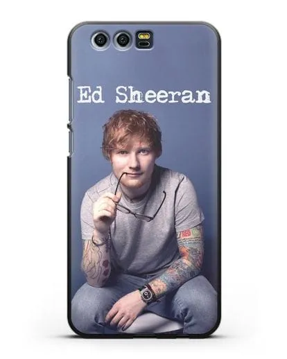 Чехол с изображением Ed Sheeran силиконовый для Honor 9