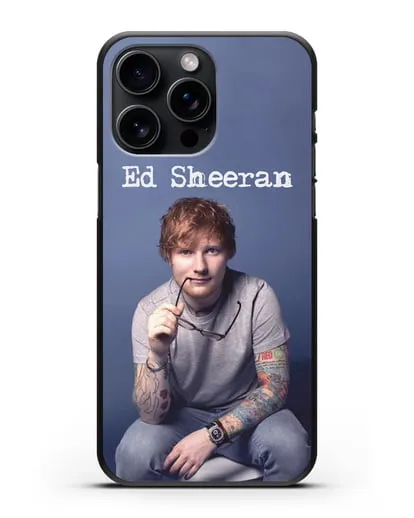 Чехол с изображением Ed Sheeran силиконовый для iPhone 15 Pro Max