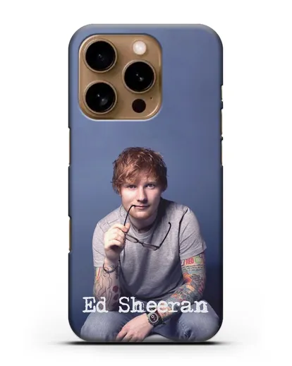 Чехол с изображением Ed Sheeran силиконовый для iPhone 16 Pro