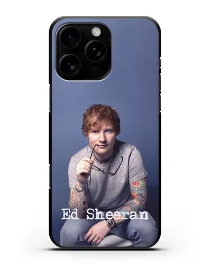 Чехол с изображением Ed Sheeran силиконовый для iPhone 16 Pro Max