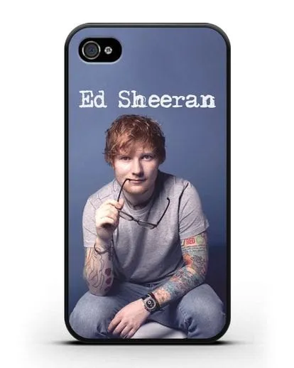 Чехол с изображением Ed Sheeran силиконовый для iPhone 4/4s