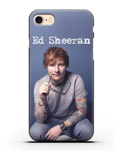 Чехол с изображением Ed Sheeran силиконовый для iPhone 8