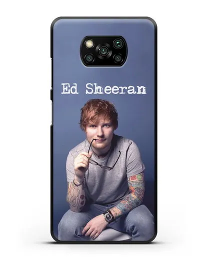 Чехол с изображением Ed Sheeran силиконовый для Xiaomi Poco X3 Pro
