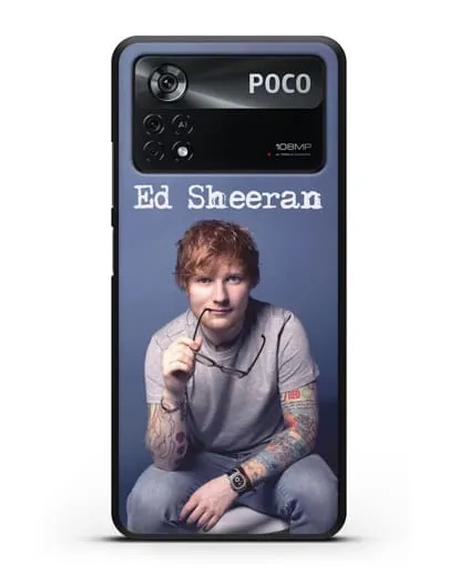 Чехол с изображением Ed Sheeran силиконовый для Xiaomi Poco X4 Pro
